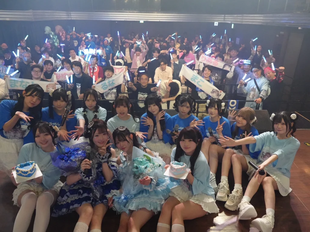 まこ＆るな BD LIVEの集合写真